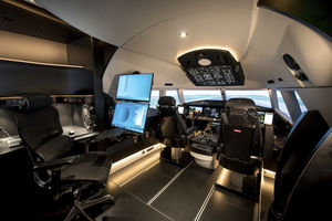 training simulation cabin