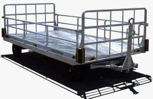 runway baggage trailer
