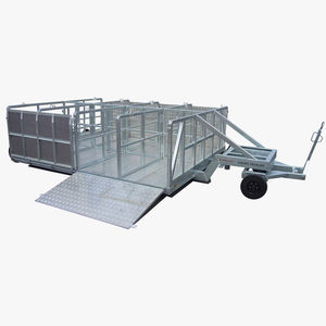 equipment trailer / 2-axle / for airports