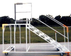 boarding stairs