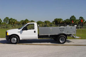 self-propelled lavatory truck