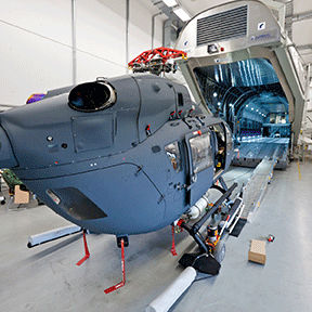 cargo plane loading ramp