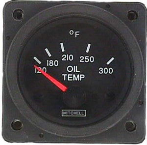 Mitchell Outside Air Temperature Gauge