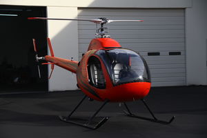 two-seater helicopter