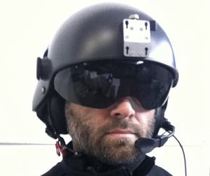 helicopter headset / for crews / with helmet