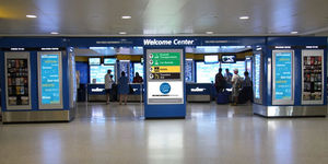 information counter / for airports