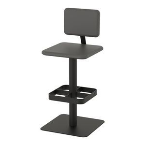 steel floor fixed stool 1