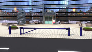 protective barrier / manual / for airports