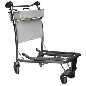 airport terminal luggage trolley