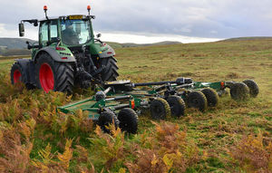 tractor-mounted mower