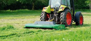 tractor-mounted mower