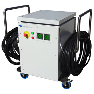 fixed ground power unit / for aircrafts / AC / DC