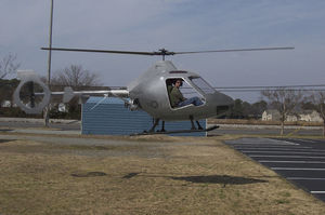 two-seater helicopter