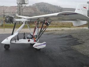single-seat ULM aircraft