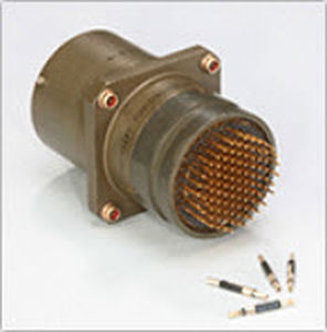 Data connector - Amphenol Aerospace - for aircraft / Ethernet 