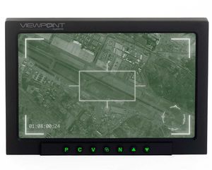 avionics instrument aircraft cabin display / touch screen / HD / LED