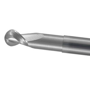 ball nose milling tool / for aluminum / for aeronautics