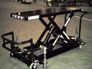 scissor lift table