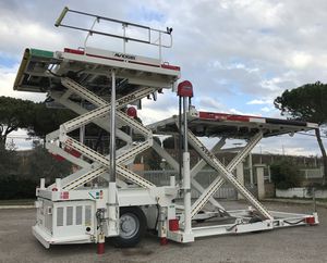 scissor high loader