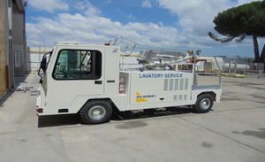 self-propelled lavatory truck