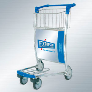 airport terminal baggage cart