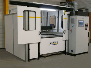 composite part cutting machine