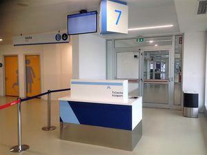check-in counter