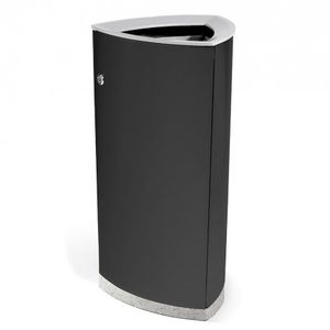 airport waste bin / floor-mounted