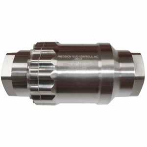 poppet check valve