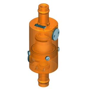 poppet check valve