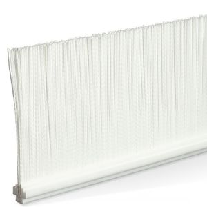 sweeper brush with synthetic fibers