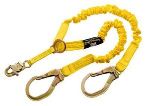 webbing fall arrest lanyard