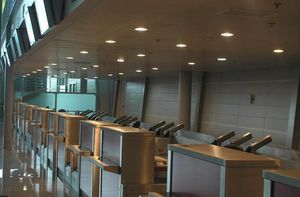 check-in counter