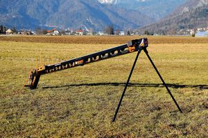 catapult drone launcher / pneumatic