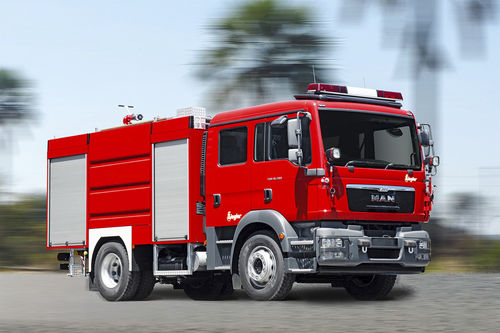SUPER GU 8.FIRE ロイヤリティフリー　写真 Fire-Fighting Machinery Water Tower Fire Vehicle 80m Jp80