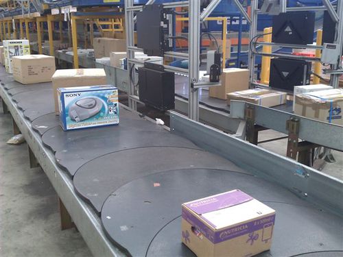 Scale baggage claim carousel - ALSTEF - inclined / horizontal