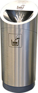 Airport waste bin - ANTA SWISS AG - floor-mounted