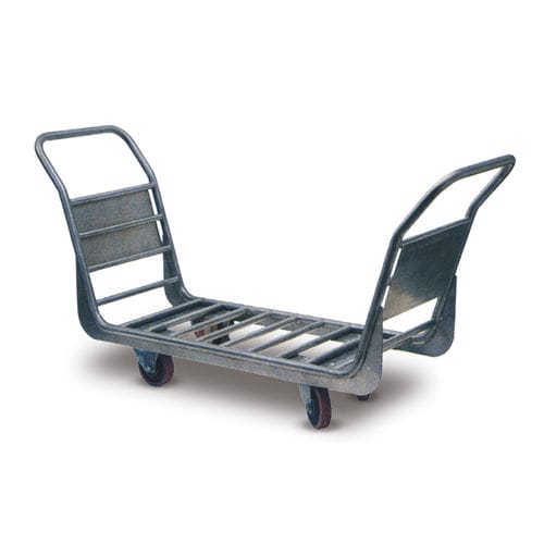 Airport terminal luggage trolley - APT 400 - BOMBELLI ANGELO SRL - for passengers / 4-wheel