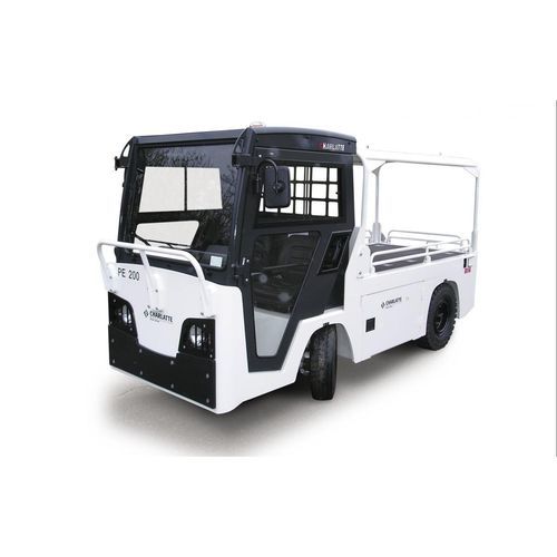 Towing tractor - PE200 - CHARLATTE MANUTENTION - for luggage trolleys / electric / towbarless