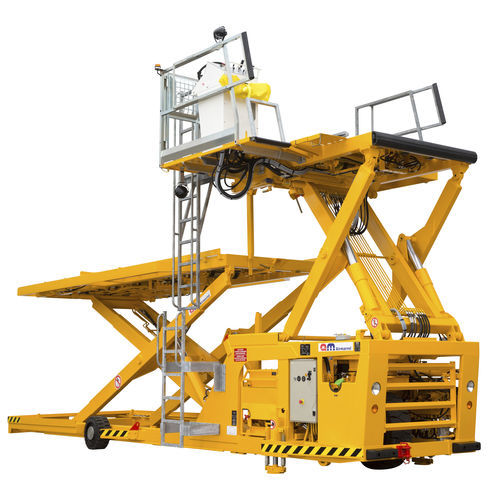 Scissor high loader - LAM 3500 DP8 - CIMC AIR MARREL SAS - freight / with shelves / for airport
