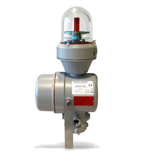 Obstruction light - LIOLB-E1xxS series - CLAMPCO SISTEMI - CALZAVARA S.P.A. - for airport / LED / red