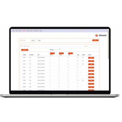 Baggage management software - BRS - DIMARK S.A. - for aeronautics