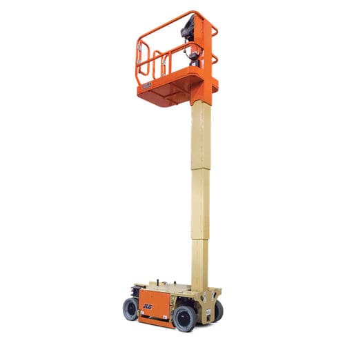 Working lifting platform - 1230ES - JLG EMEA BV - single-mast / column type / for airport