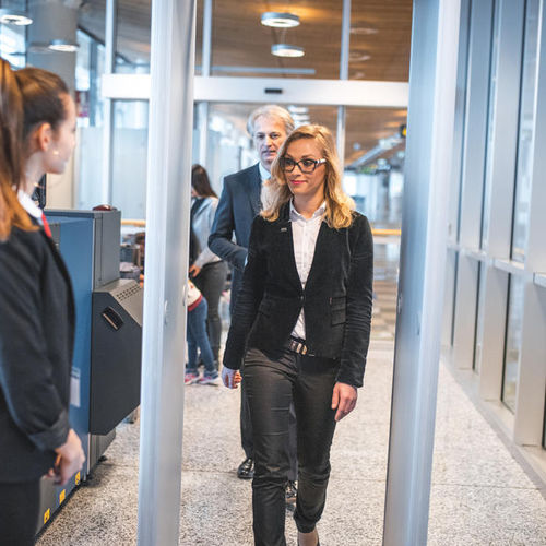 Airport walk-through detector - Leidos