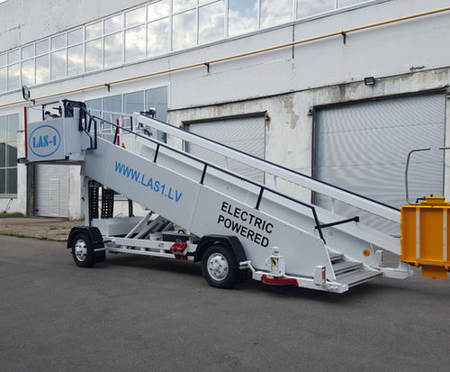 Boarding stairs - LAS-1 COMPANY LTD. - mobile / towed / for aircraft