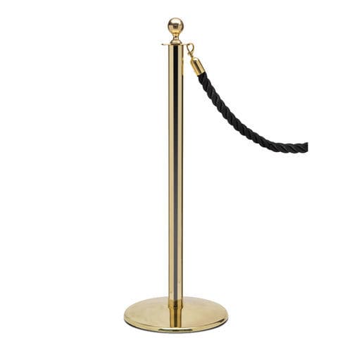 Rope guidance barrier - POLIBAR - flat-head / round head / mobile