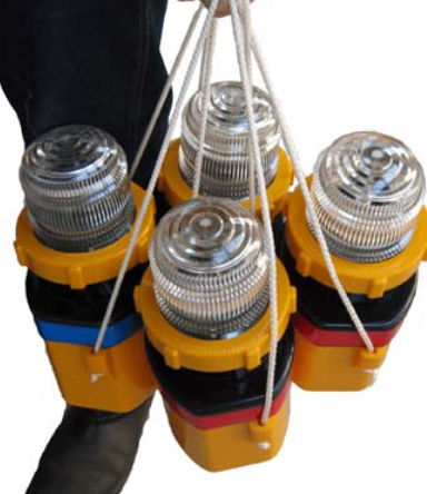 Runway light - RESEARCH ENGINEERS - for airport / LED / portable