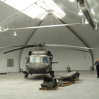 Sliding hangar door - SPRUNG STRUCTURES LTD. - automatic