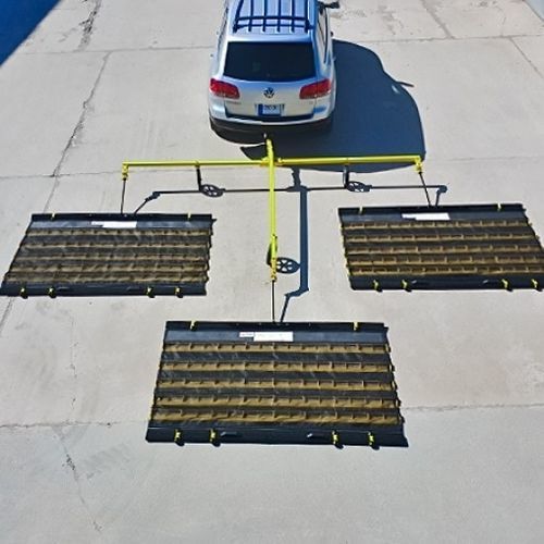 Airport runway sweeper - STEGA UAB - towed / compact