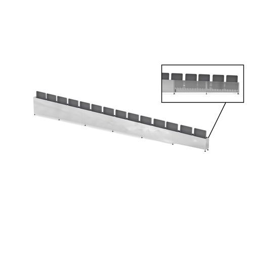Roller tray return system - ESTS - TEKNIK DÖKÜM KAPLAMA MALZ. SAN. TIC. A.S. - for baggage screening / straight / inclined